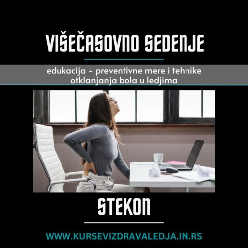 VIŠEČASOVNO SEDENJE – STEKON