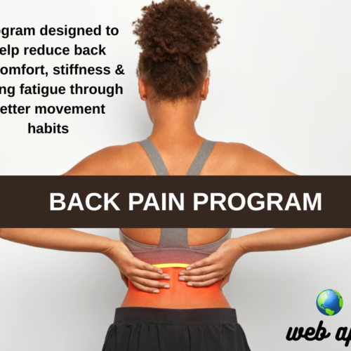 DAILY ACTIVITIES AND BACK PAIN – education